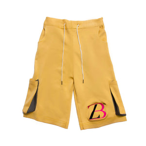 Zasberry Unisex Butter Color Short With Logo