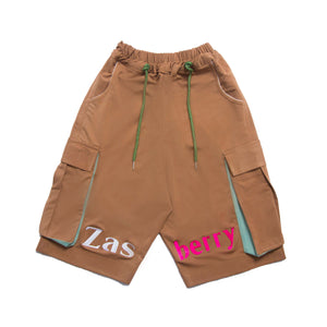 Zasberry Light Brown Men’s Short