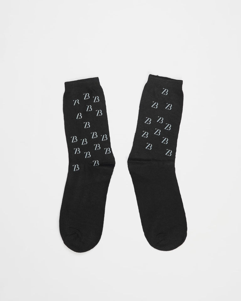 Zasberry Unisex Black Stockings