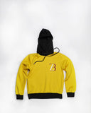Zasberry Yellow/Black Logo Print Hoodie