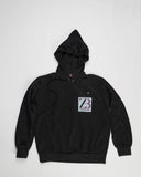 Zasberry Unisex Hoodie Top All Black