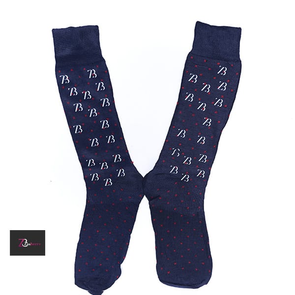 Zasberry Logo Stockings In Purple