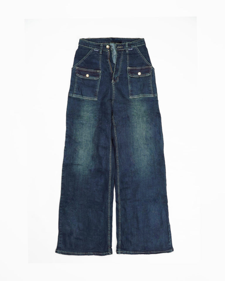 Zasberry Female Denim Wide Trousers