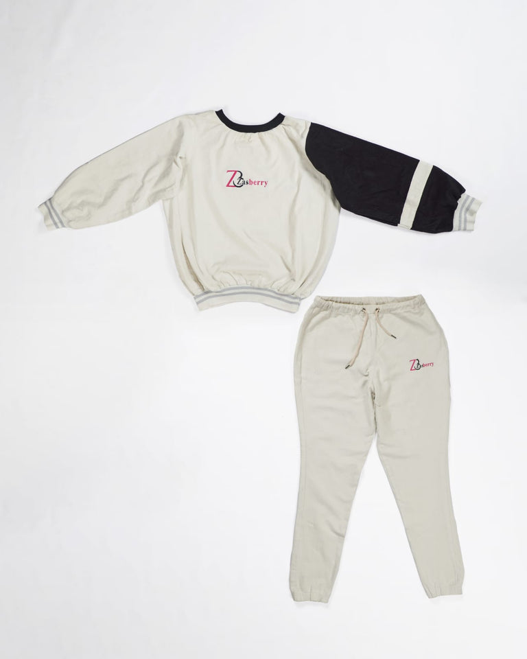 Zasberry Monogram Logo Ladies Two Piece Set