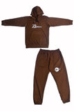 Zasberry Classic Men Hoodie Set With Print Logo