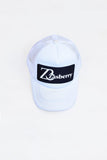 Zasberry Print Logo White Face Cap