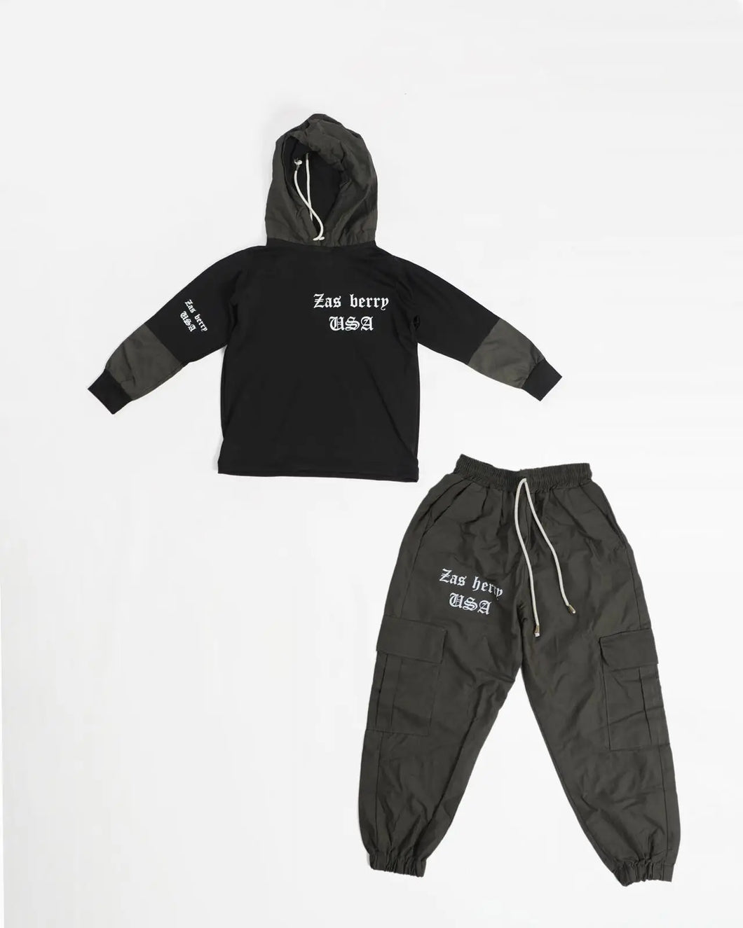 Unisex Kids Hoodies Set