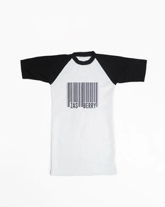 Zasberry Interlock Barcode Dress