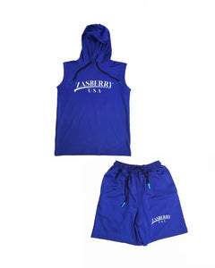 Zasberry Sleeveless Hoodie Logo Set