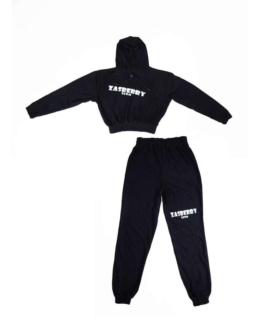 Zasberry Front Logo Hoodie Set