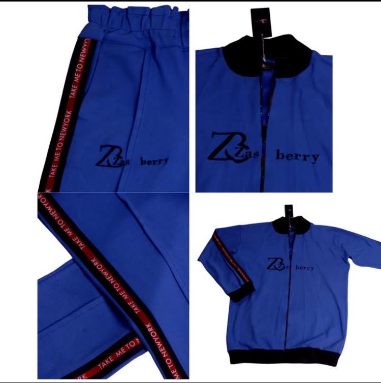 Zasberry Men Blue Tracksuit