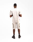Zasberry Urban Fusion Zip-Detail Short Set- Pink Camo Edition