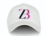 Zasberry Logo Alone White Face Cap
