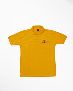 Zasberry Classic Polo Shirt In Embroidery Logo Yellow