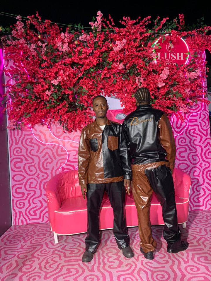 Zasberry Leather Monogram Men's Set