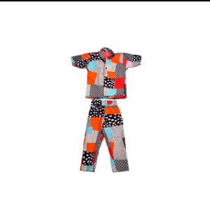 Zasberry baby boy multi-color set