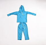 Zasberry Kids Sky Blue Hoodie Set – Cozy Pullover & Jogger Pants Outfit