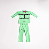 Zasberry Kids Mint Green Logo Strap Two-Piece Set