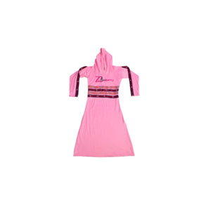 Zasberry pinky baby girl hood dress