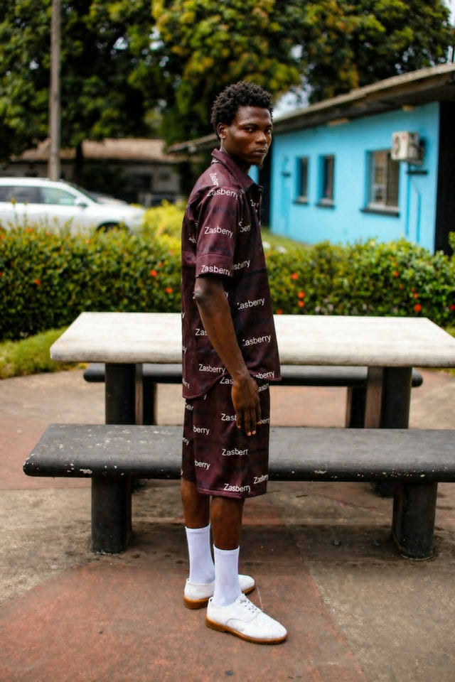 Zasberry Cocoa Monogram Resort Set – Luxury Street Edition
