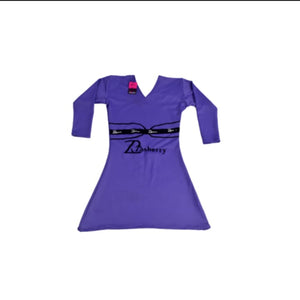 Zasberry Baby girl purple dress