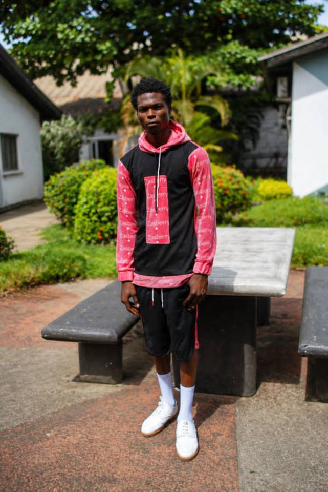 Zasberry Midnight Rose Hoodie &amp; Short Set – Signature Edition