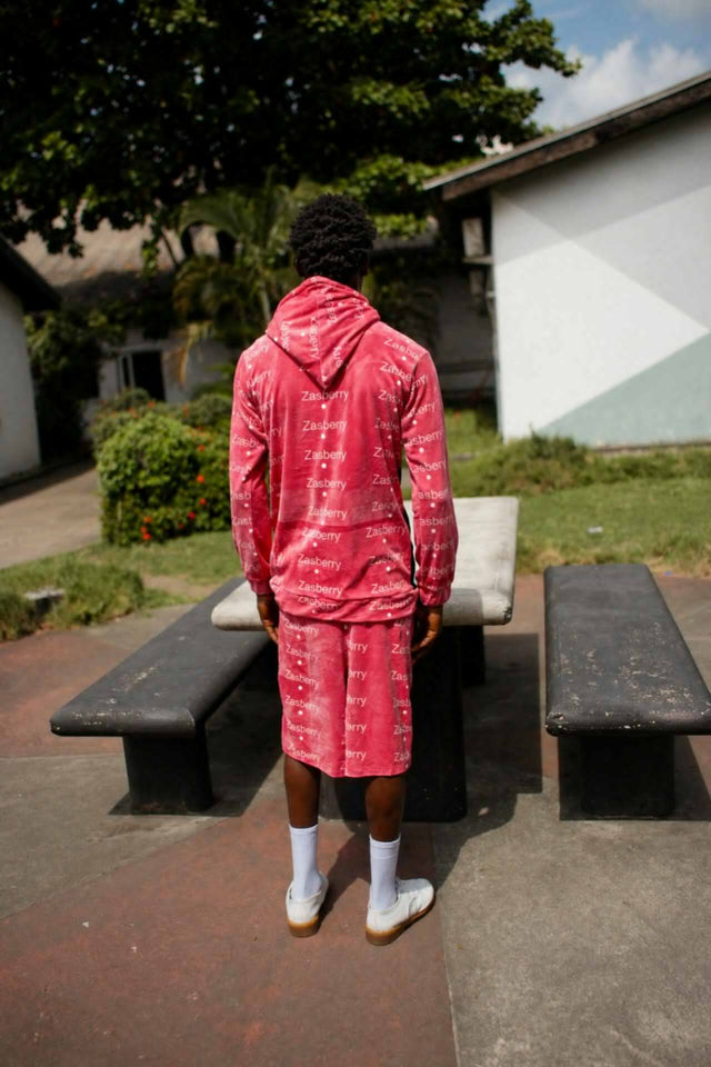 Zasberry Midnight Rose Hoodie &amp; Short Set – Signature Edition