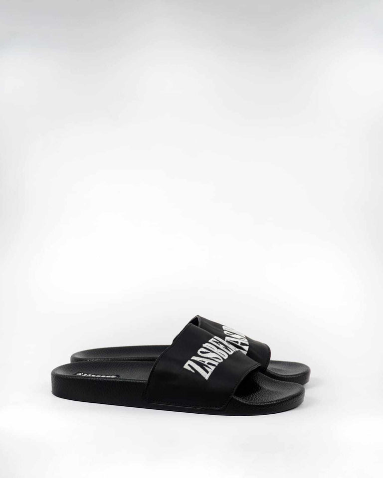 Zasberry Embroidery Slide Sandals