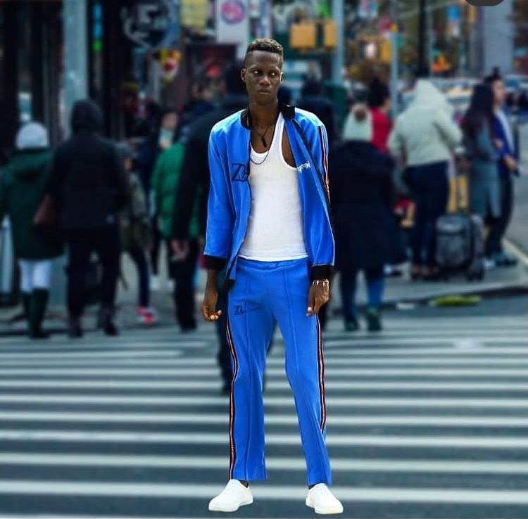 Zasberry Men Blue Tracksuit