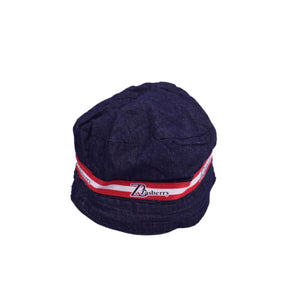 Zasberry Denim hat with zasberry riby