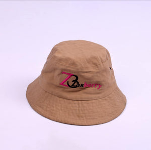 Zasberry brown unisex bucket hat