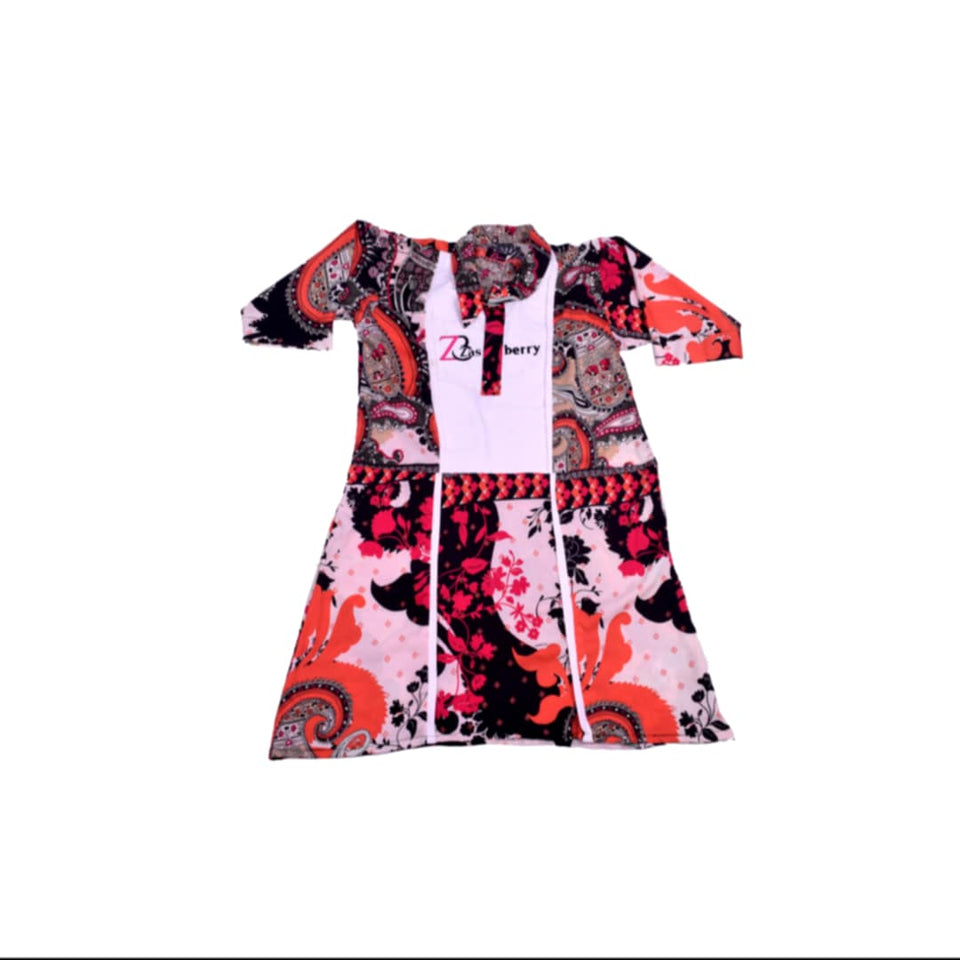 Zasberry ladies multicolor short dress