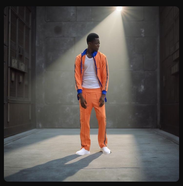 Zasberry Men Orange Tracksuit