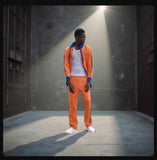 Zasberry Men Orange Tracksuit