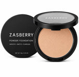 Zasberry Velvet Matte Powder Foundation – Flawless Skin Edition