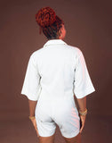 Zasberry White Blazers ladies two/piece set