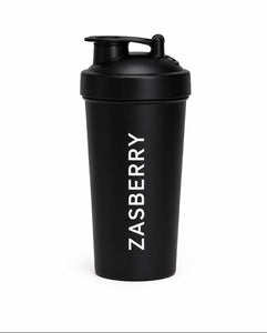 Zasberry Premium Performance Shaker Bottle – Matte Black Edition