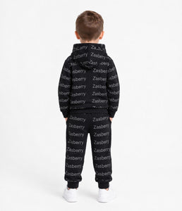 Zasberry Mini Monogram Luxe Hoodie Set