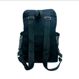 Zasberry- Leather black/white design Backpack