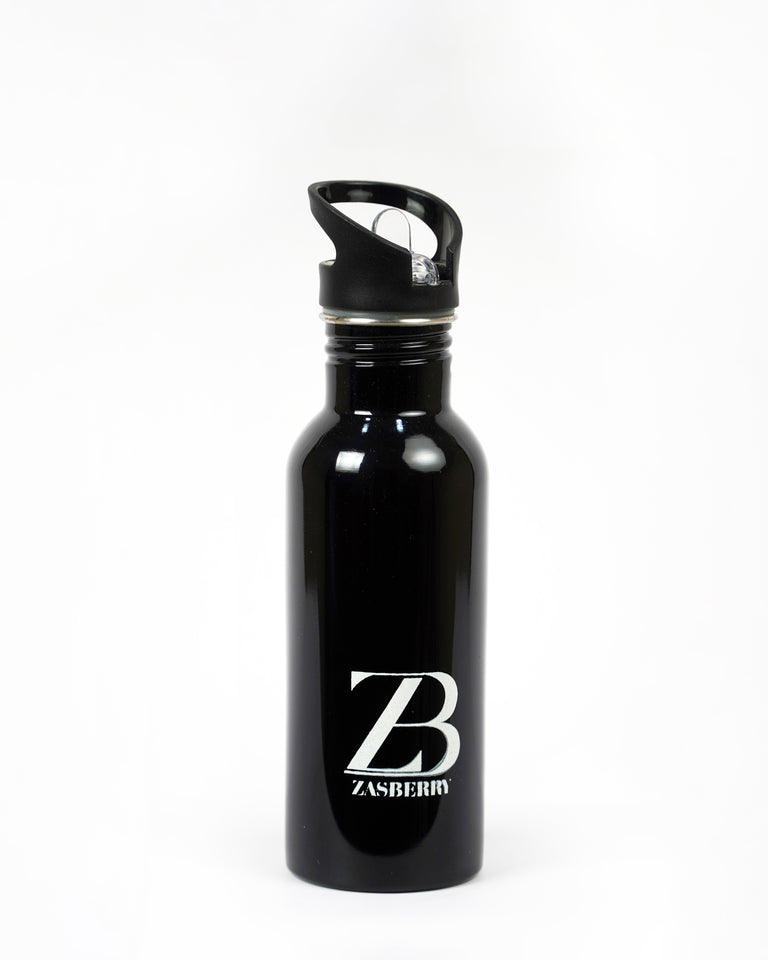 Zasberry Stainless Steel Insulated Water Bottle Black