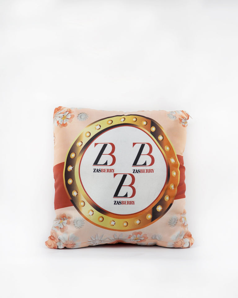 Zasberry Yellow Design Throw Pillow