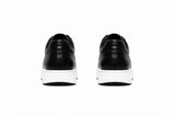 Zasberry® Noir Platform Leather Sneakers