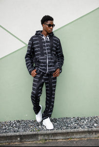 Zasberry Signature Luxe Tracksuit Set- Black Edition by Zasberry