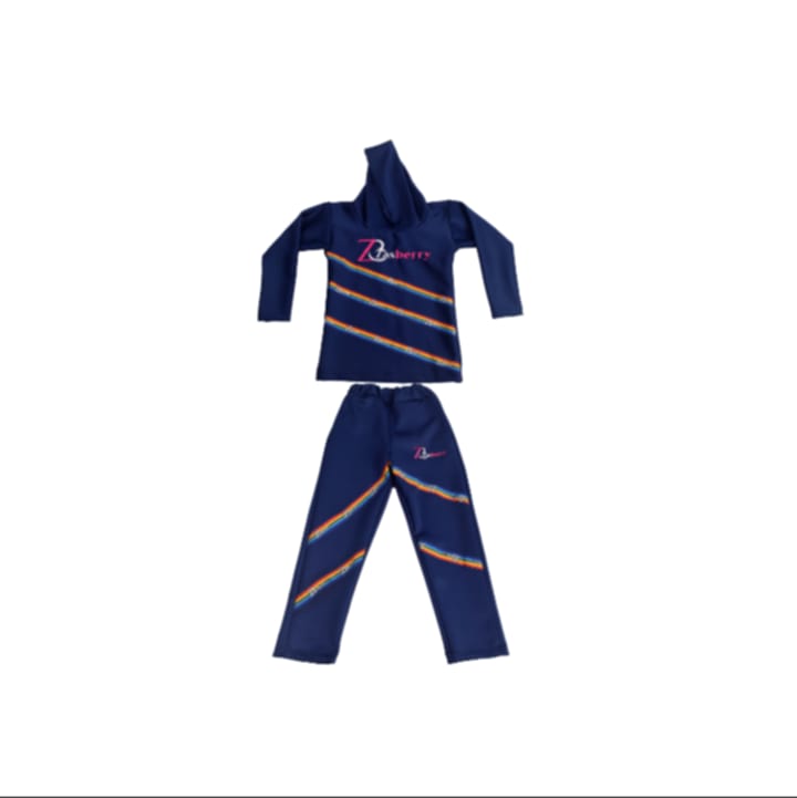 Zasberry unisex Kids hoodie set