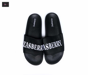 Zasberry Embroidery Slide Sandals