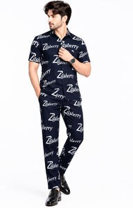 Zasberry Men Signature Silk Monogram Set