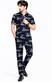 Zasberry Men Signature Silk Monogram Set