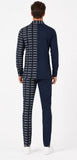 Zasberry Signature Split Monogram Luxury Two-Piece Set