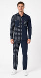 Zasberry Signature Split Monogram Luxury Two-Piece Set