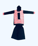 Zasberry Mini Pink Luxe Hoodie Skirt Set